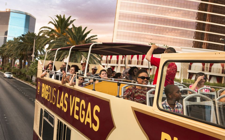 Las Vegas: Sightseeing Night Tour by Open-top Bus - Availability and Booking