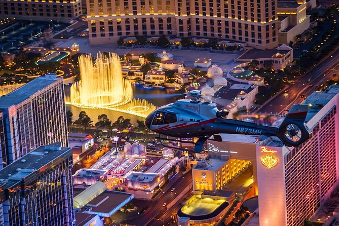 Las Vegas Strip Helicopter Night Flight With Optional Transport - Boarding Assistance and Accessibility