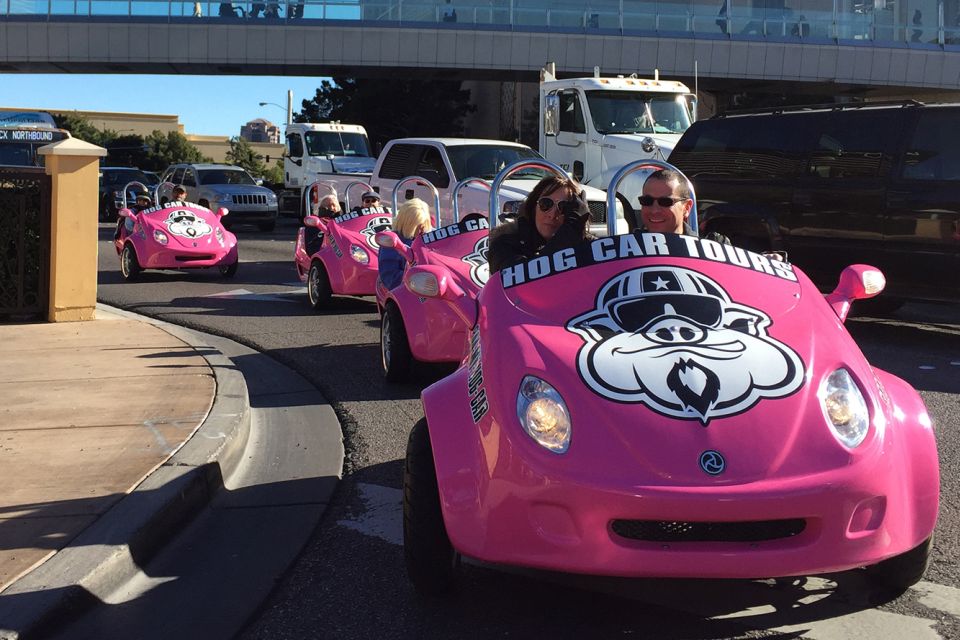 Las Vegas Strip Tour & Food - Hog Car Scooters