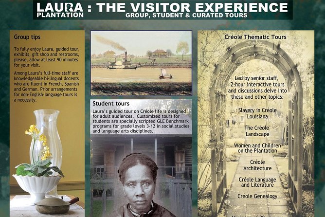 Laura Plantation Tour - Additional Sites Along Great River Road