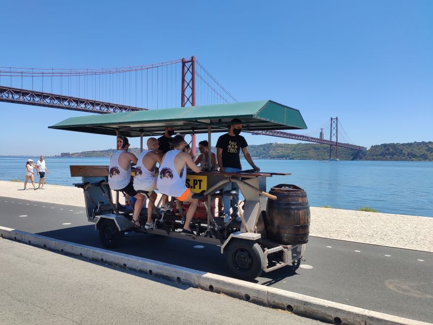 Lisbon: Beer Bike Tour With Sangria and Beer - Discovering Architectural Marvels