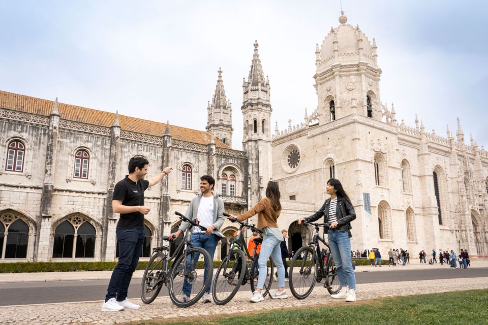 Lisbon: Guided Bike Tour, Helicopter Flight, and Boat Trip - Helicopter Flight Over Lisbon