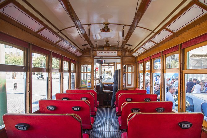 Lisbon Hills Red Tram by Tram 28 Route - Exploring Architectural Landmarks