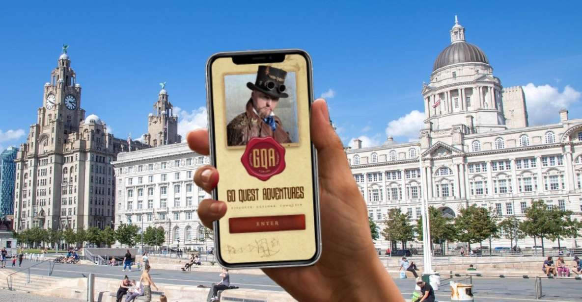 Liverpool: Self-Guided City Walk & Interactive Treasure Hunt - Plan for Breaks and Comfortable Attire