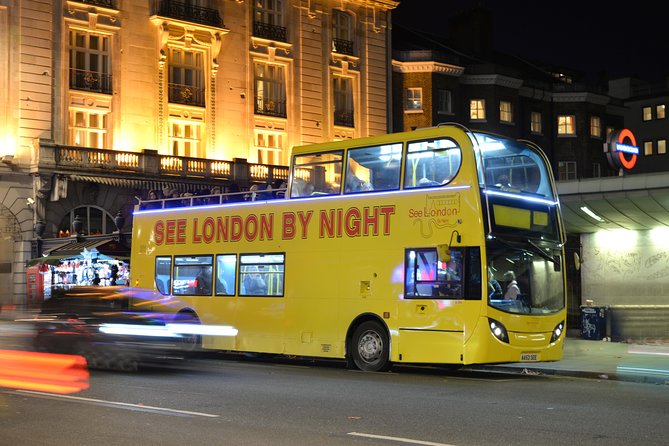 London by Night Sightseeing Tour - Open Top Bus - Seating and Accessibility