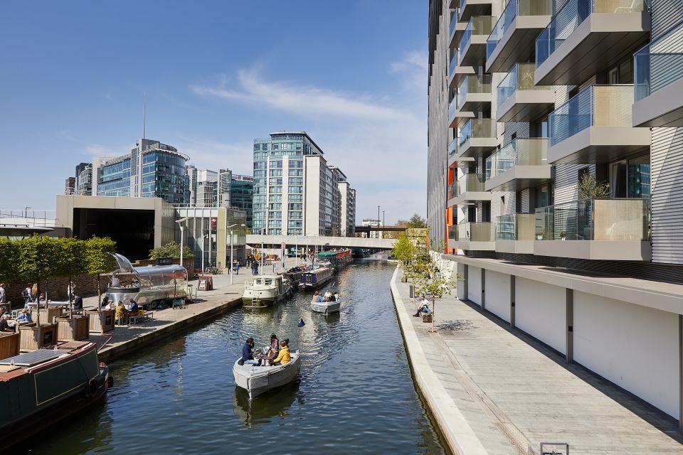 London: GoBoat Rental for Regents Canal & Paddington Basin - Meeting Point Location