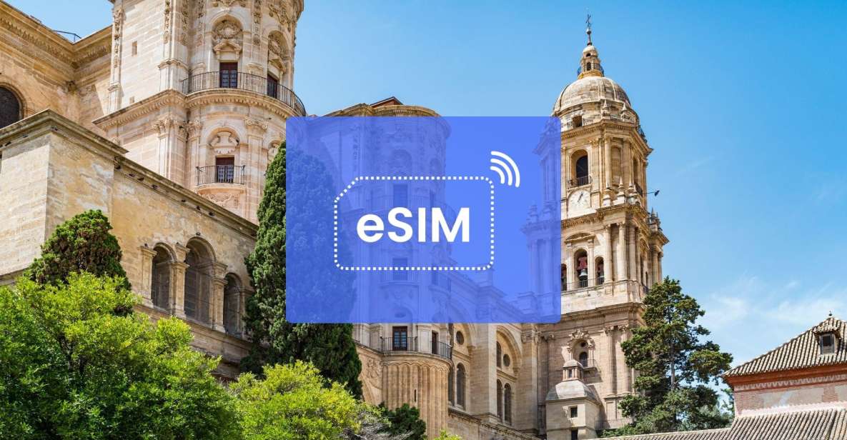 Málaga: Spain / Europe Esim Roaming Mobile Data Plan - Hotspot Functionality