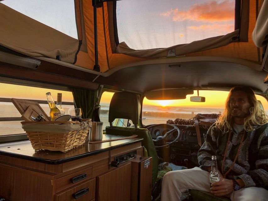 Malibu Beach: Surf Tour in a Vintage VW Van - Surfing Malibus Waves