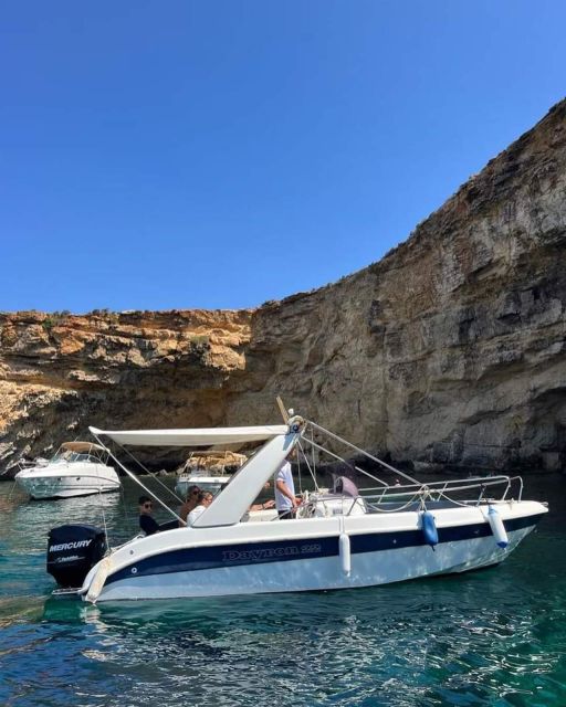 Malta: Private Speed Boat Cruise With Swim Stops - Included Boat Cruise Features