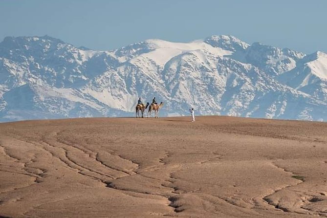 Marrakech: Agafay Desert Dinner Show and Sunset Camel Ride - Exploring the Agafay Desert