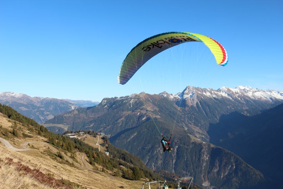 Mayrhofen: Private Paragliding Flight For All Levels - Transportation