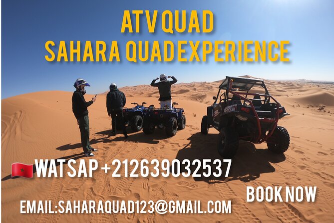 Merzouga Desert Package Quad Bike, Camel Ride and Sandboarding - Transport and Seating Options