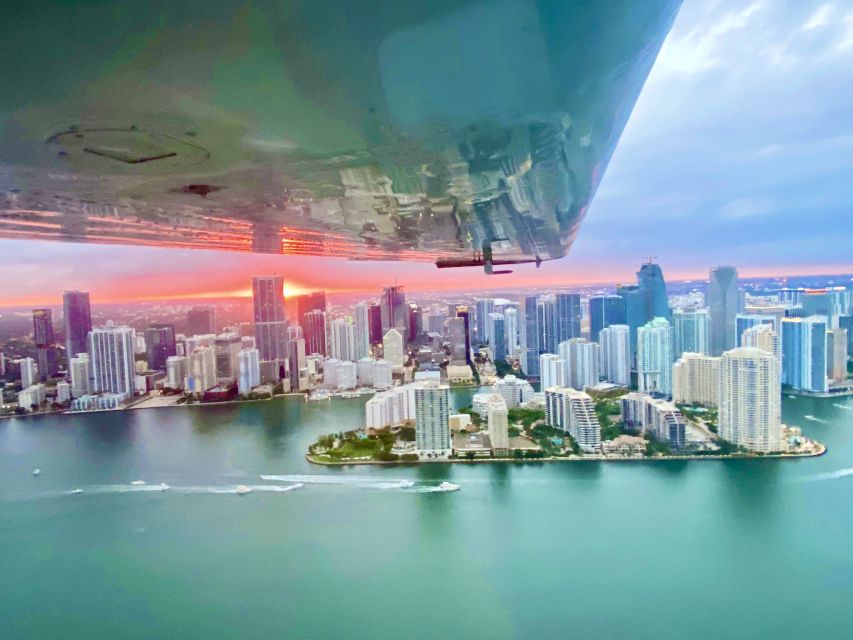 Miami Beach: 50-Min Sunset Private Luxury Airplane Tour - Inclusions and Exclusions