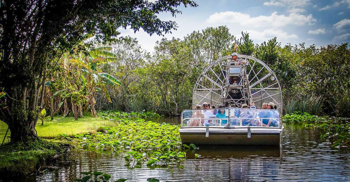 Miami: Everglades Safari Park Airboat Tour - Trails and Observation Platform