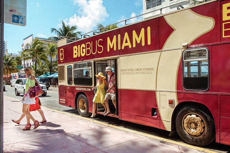 Miami: Hop-on Hop-off Sightseeing Tour by Open-top Bus - Included Features and Options