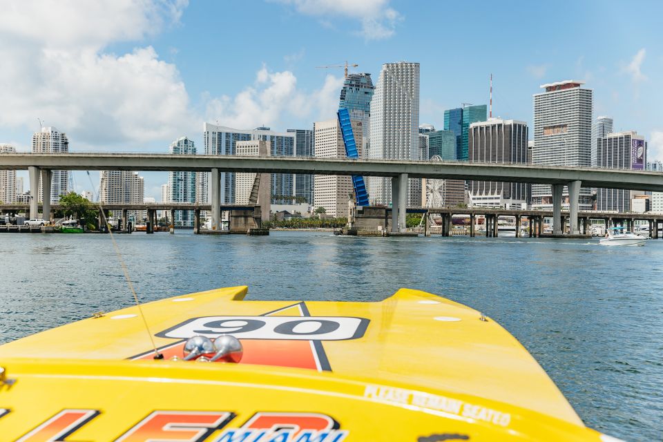 Miami: Sightseeing Speedboat Tour - Inclusions and Exclusions