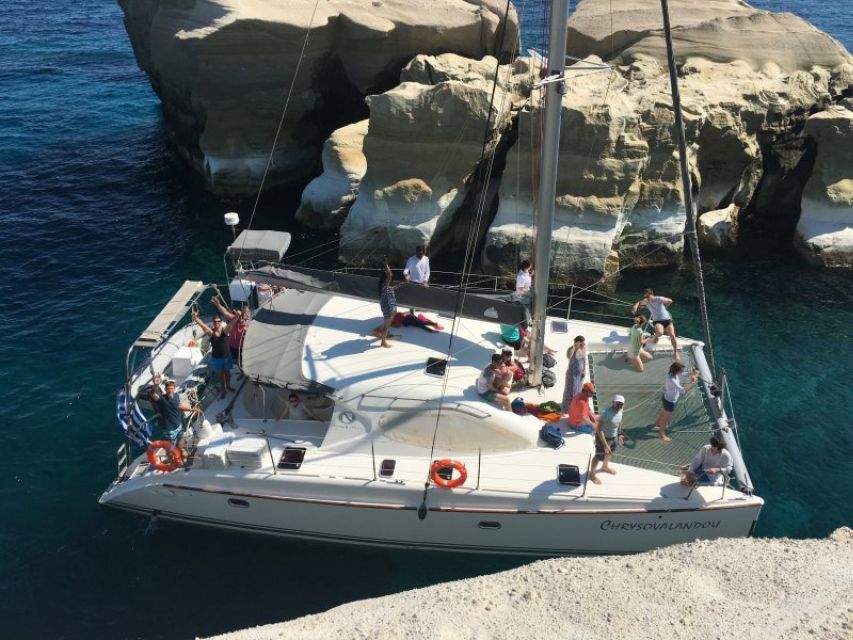 Milos: Full-Day Catamaran Cruise to Poliegos and Kleftiko - Customer Feedback