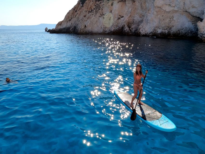 Milos: Milos and Polyaigos Snorkeling and SUP Cruise - Complimentary Services