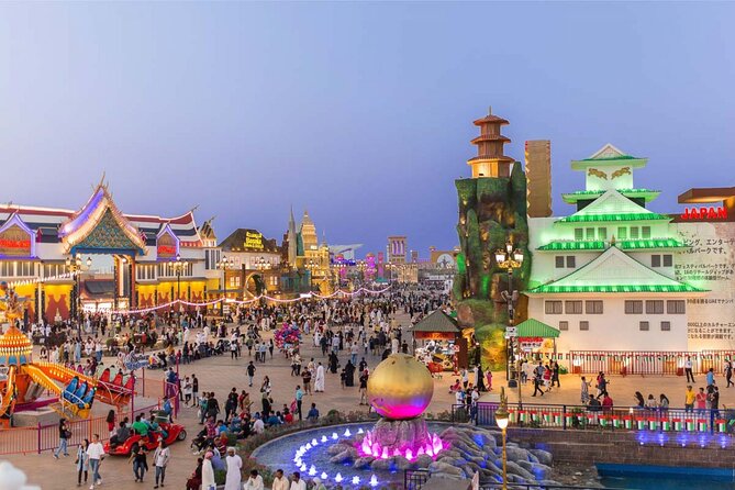 Miracle Garden and Global Village Dubai With Transfers - Group Size and Attraction Highlights