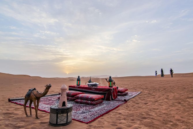 Morning Dubai Desert Safari With Camel Ride & Sand Boarding - Camel Ride Highlights