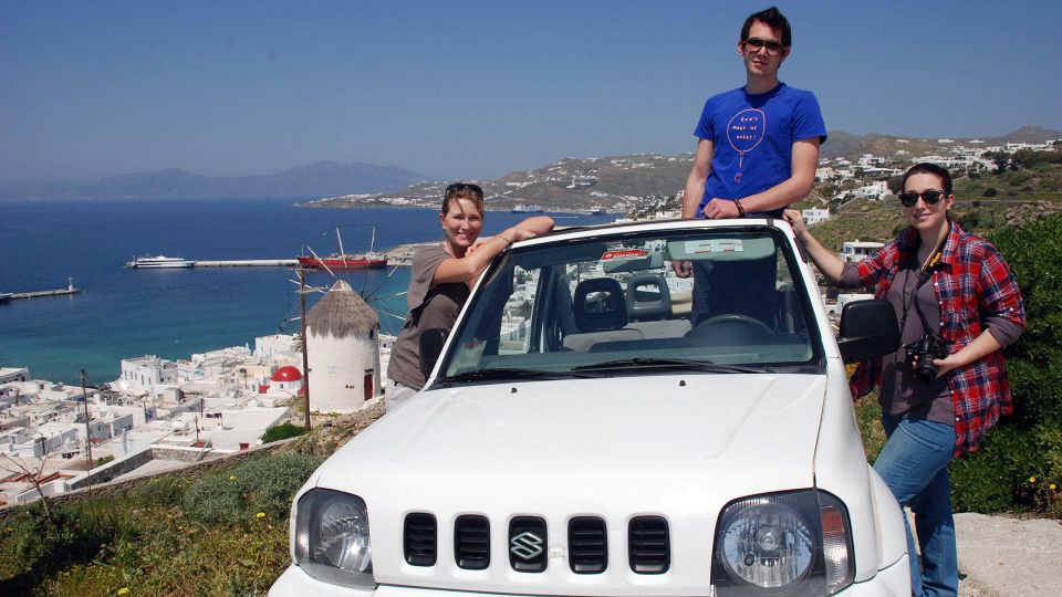 Mykonos Highlights Tour on a Jeep - Inclusions and Additional Fees