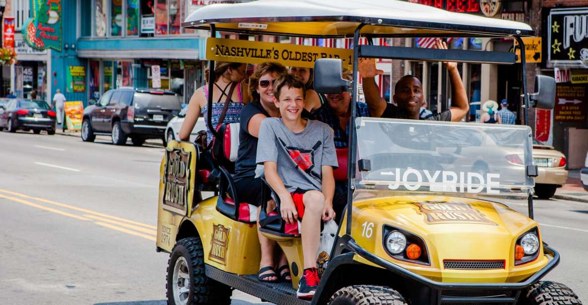 Nashville: Sightseeing Cart Tour - Language and Guided Experience