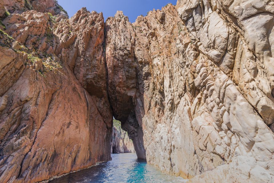 Near Ajaccio: Cruise to Piana Scandola Cliffs and Girolata - Volcanic Cliffs and Caves