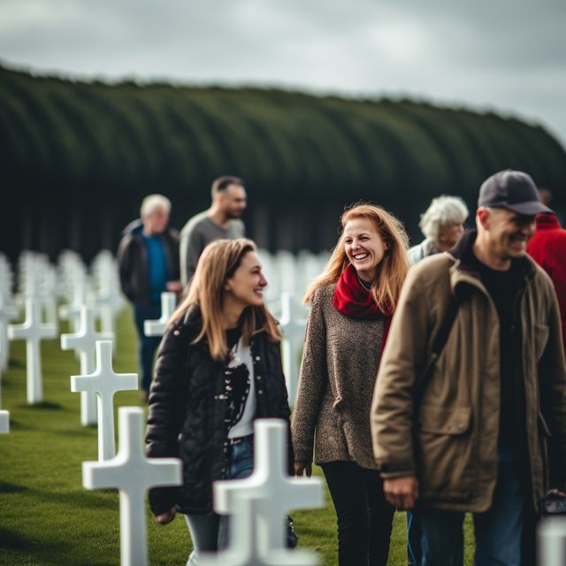 Normandy: Omaha Beach U.S. Cemetery Guided Walking Tour - Garden of the Missing Soldiers