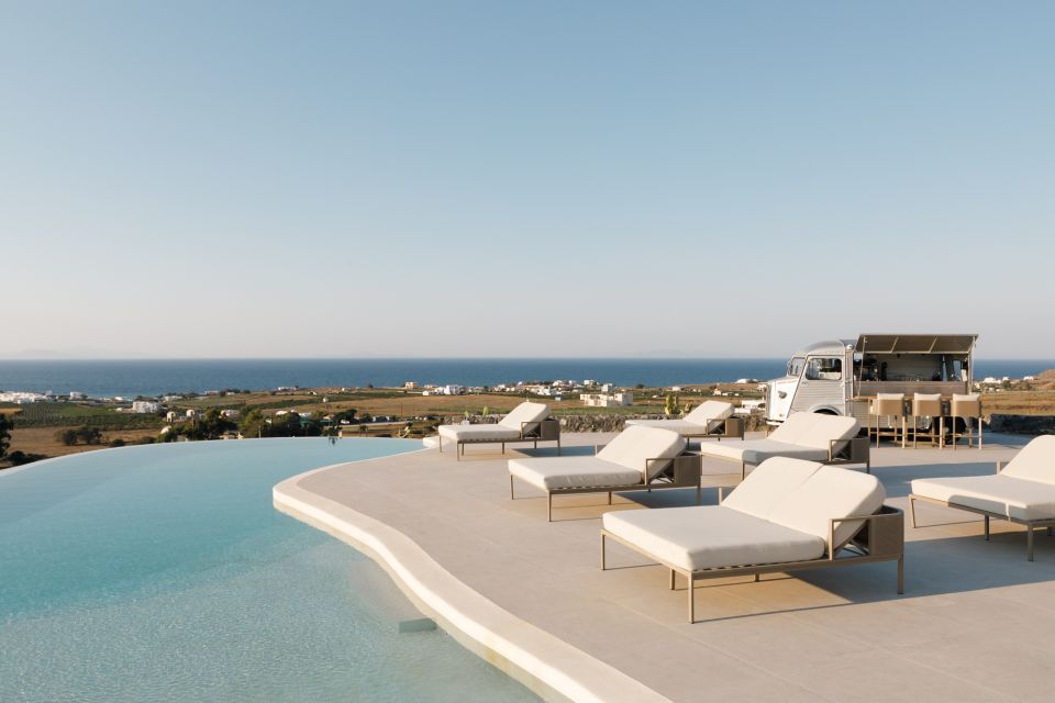 Oia: Retreat Infinity Pool Ticket With Sea and Sunset Views - Getting to the Retreat