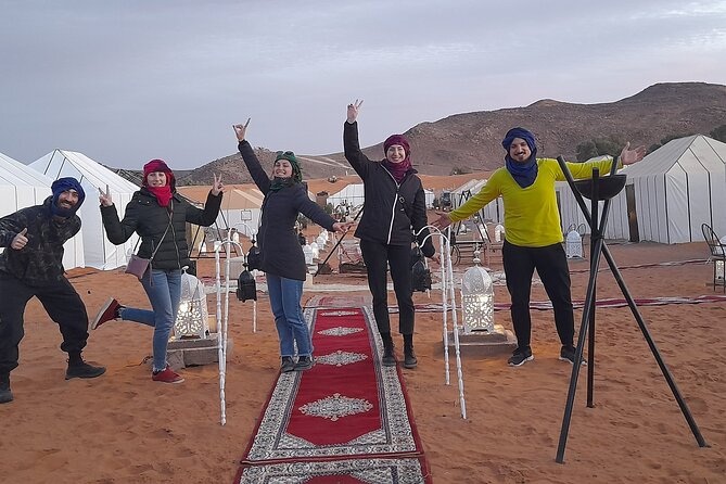 One Night in Private Camp in the Sahara Desert in Merzouga With Dinner - Medical and Participation Requirements