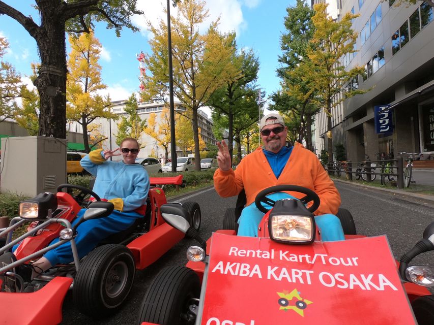 Osaka: Street Kart Experience on Public Roads - Costume Rental Details