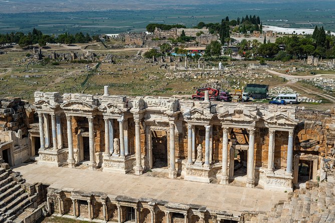 Pamukkale and Hierapolis Full-Day Guided Tour From Marmaris - Pamukkales Cotton Castle