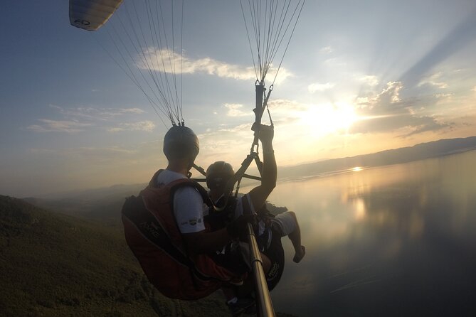 Paragliding Above Ohrid - Capturing Memories