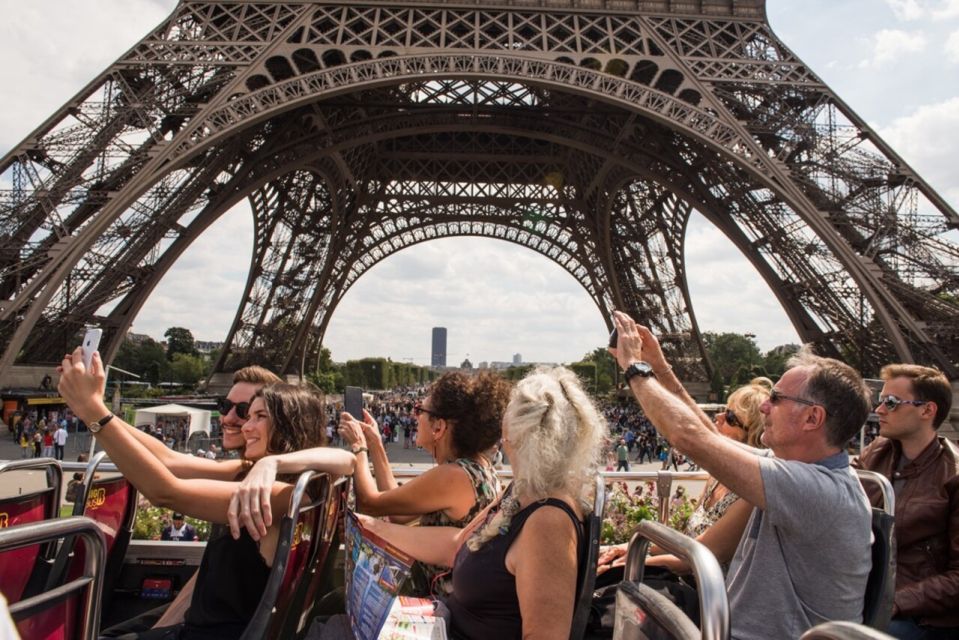 Paris: Big Bus Hop-On Hop-Off Tour and Arc De Triomphe - Admission Ticket to Arc De Triomphe Included