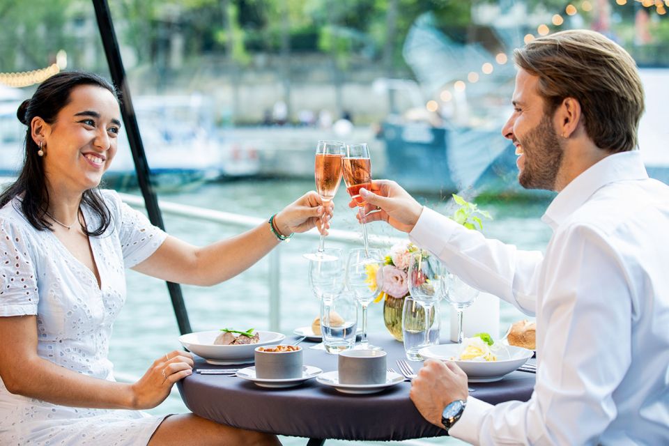 Paris: Dinner Cruise on the Seine River at 6:15 PM - Booking Information