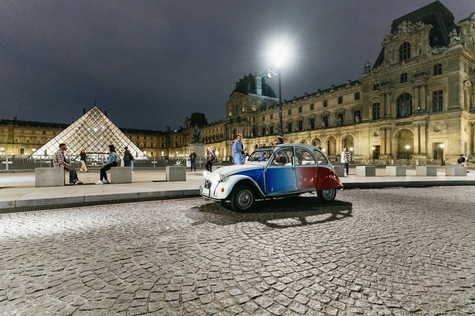 Paris: Discover Paris by Night in a Vintage Car With a Local - Convertible Citroen 2CV Tour