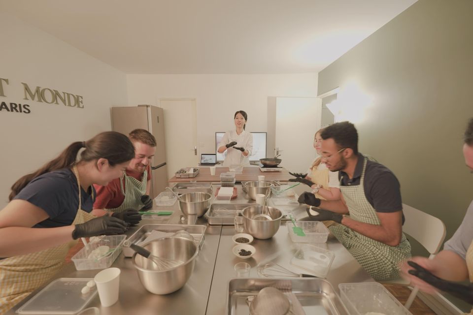 Paris : French Korean Pastry Class for Black Sesame Verrine - Class Inclusions