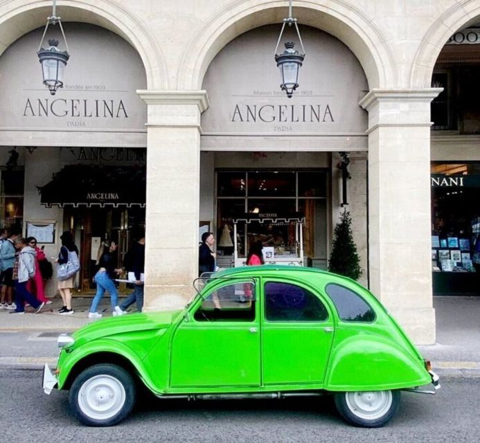 Paris: Guided City Highlights Tour in a Vintage French Car - Pickup and Dropoff Options