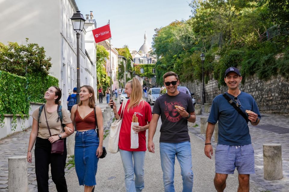 Paris: Montmartre Food and History Walking Tour - Guided Walking Tour Experience