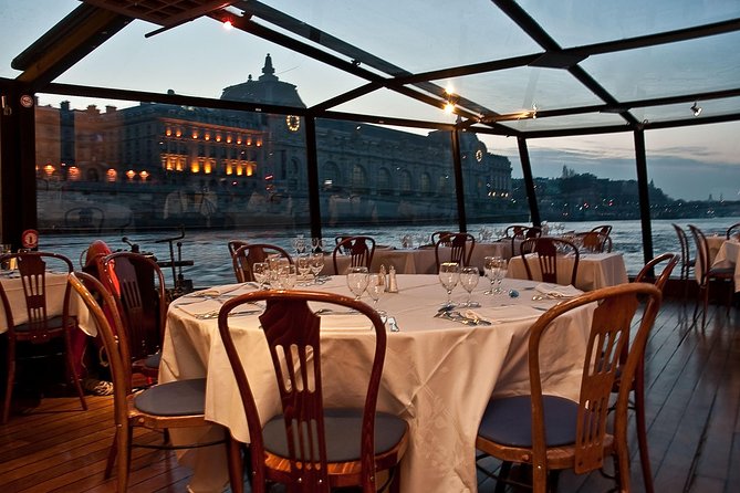 Paris Seine River Gourmet Dinner Cruise With Champagne - Additional Information