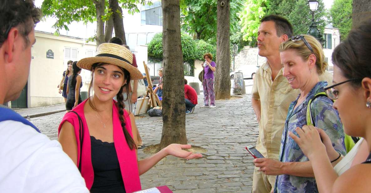 Paris: Small Group Walking Tour of Montmartre - Capturing the Bohemian Spirit