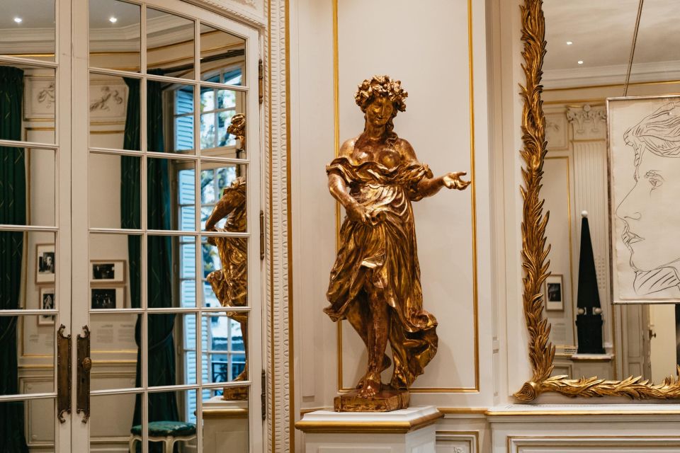 Paris: Yves Saint Laurent Museum Before Opening Hours Tour - Showcasing Designers Life