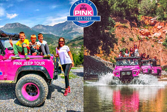 PINK JEEP TOUR - Alanya Jeep Safari - Landscape and Culture Exploration