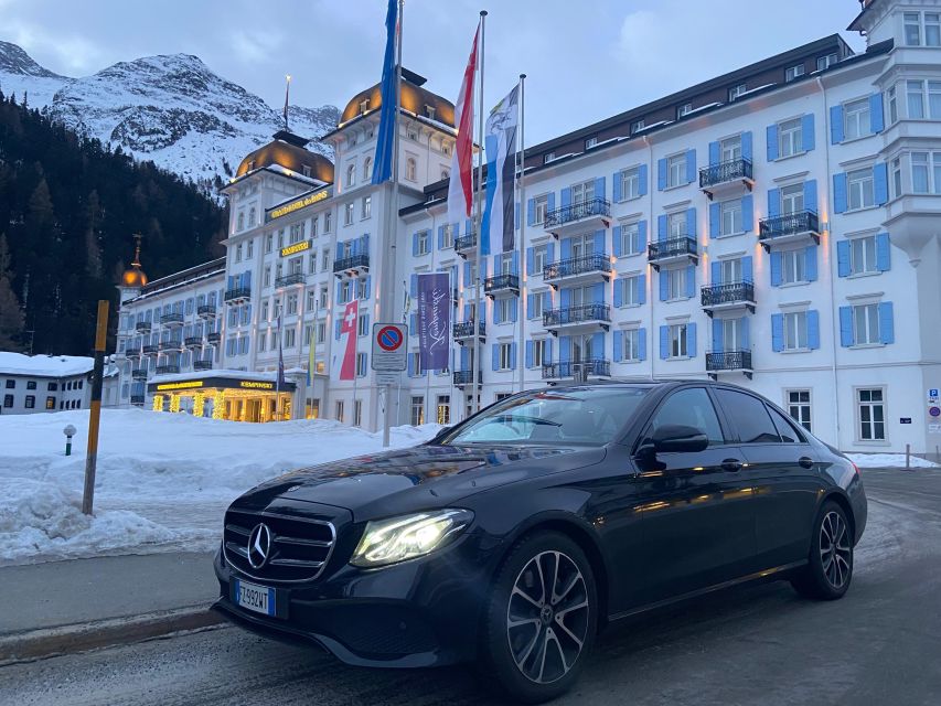 Pontresina: Private Transfer To/From Malpensa Airport - Booking and Cancellation