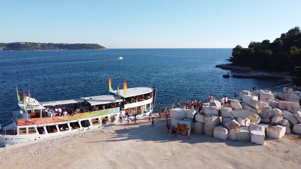 Poreč: Boat Party With Dj, Swim Stop, and Nightclub Entry - Boat Party Details