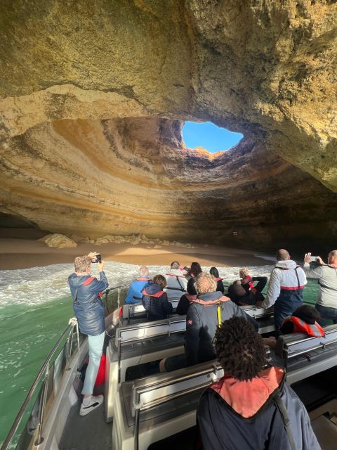 Portimão: Benagil Cave and Marinha Boat Trip by Catamaran - Departure Location