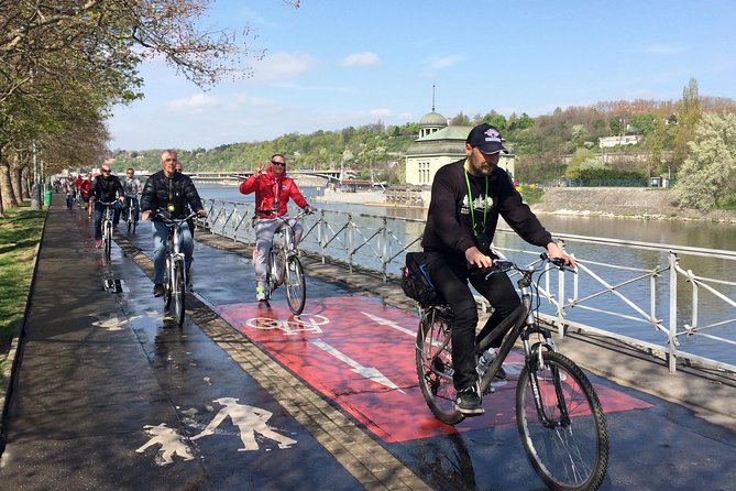 Prague E-Bike Tour - Stunning Viewpoints (Private Small Group) - Cycle Along the Vltava