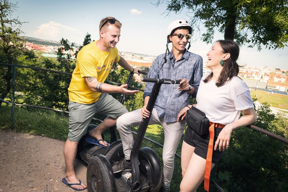 Prague: Segway Tour + Taxi Transfer & Monasteries Mini-Group - Pickup and Transportation