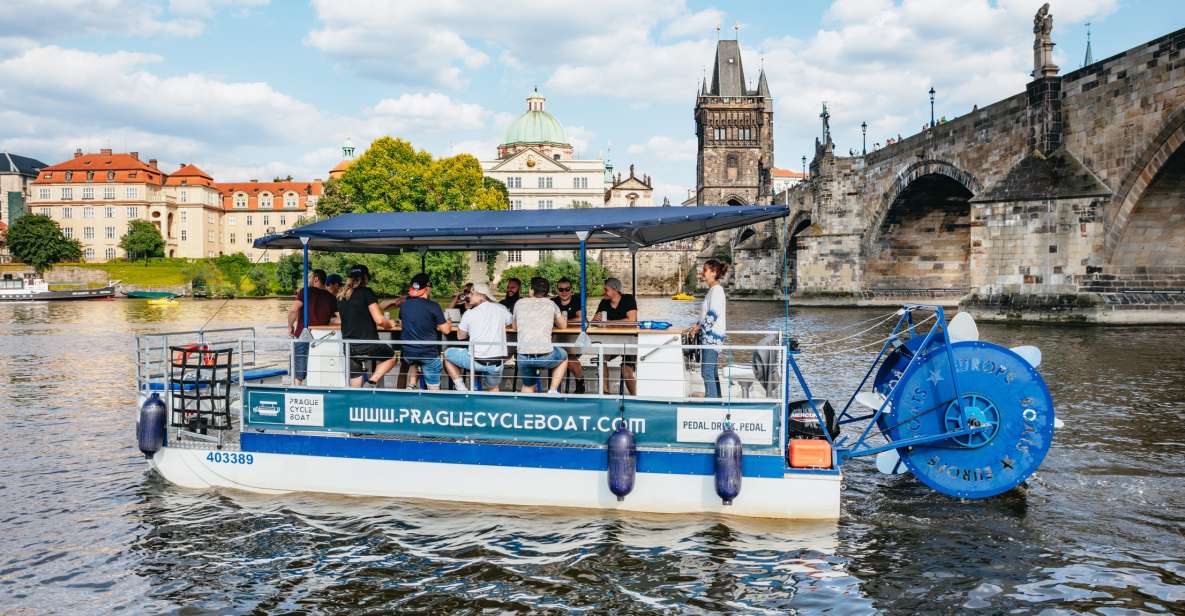 Prague: Swimming Beer Bike on A Cycle Boat - Customer Reviews and Ratings