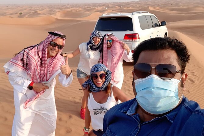 Premium Red Dune Safari, Sandboarding, Camel Ride, 5* BBQ Dinner - Shisha Smoking Indulgence